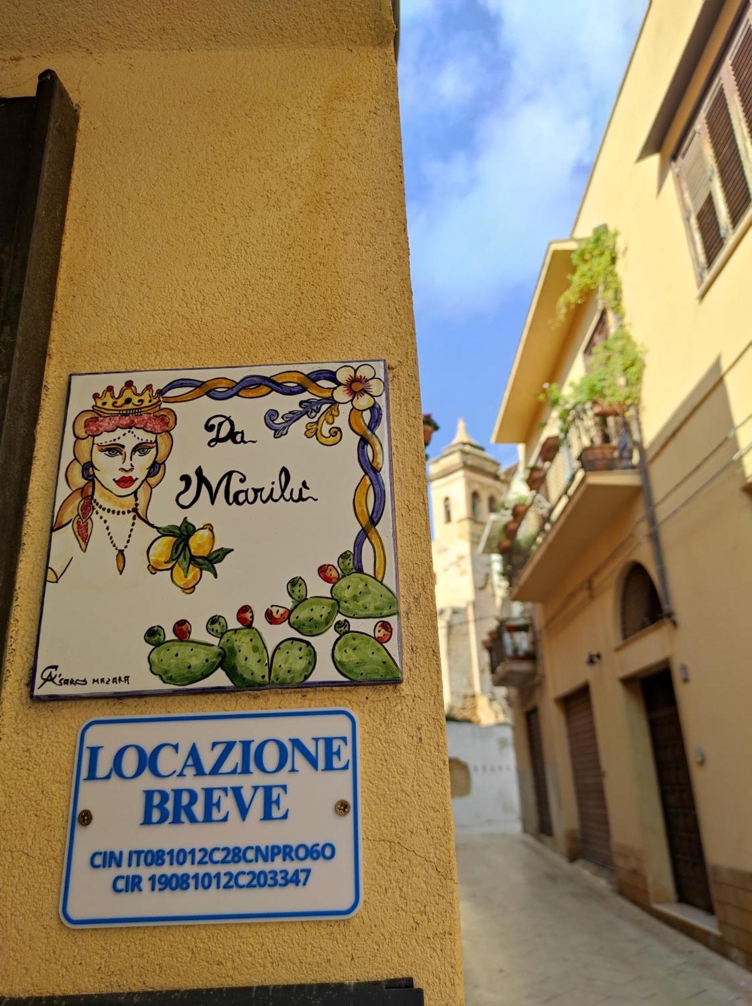 Apartamento Da Marilu Mazara del Vallo Exterior foto